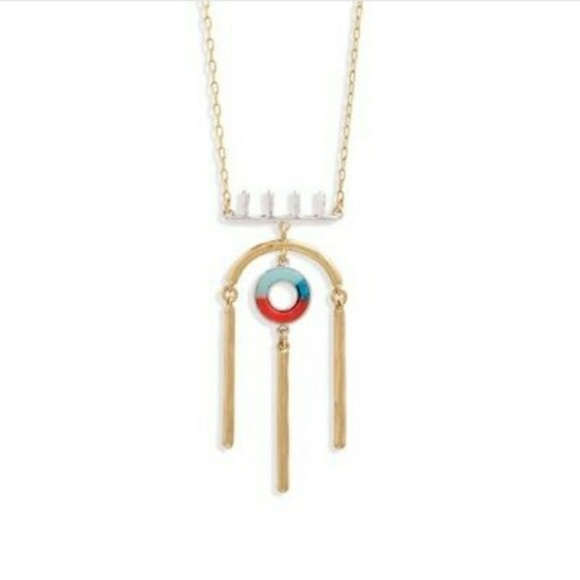 Madewell Desert Sunset Statement Necklace
